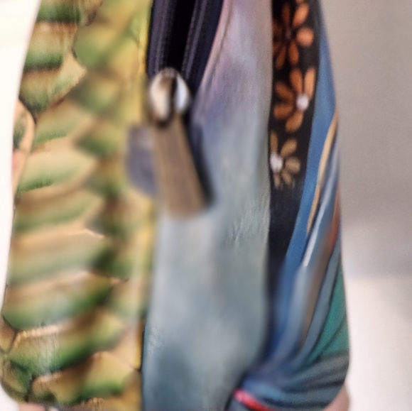 Colorful Peacock Design Women's Bag - Picture 4 of 7